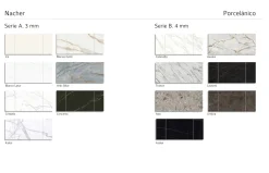 Mesa de comedor extensible Lin Keramic de Nacher