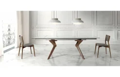 Mesa de comedor extensible Lin de Nacher