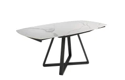 Mesa de comedor extensible porcelánico 1096 de Ángel Cerdá