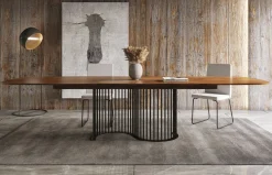 Mesa de comedor extensible Nilo de Tadel