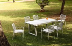 Mesa de comedor extensible de exterior Verona de Arkimueble