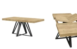 Mesa de comedor extensible Truck de Rodri Diseño