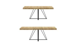 Mesa de comedor extensible Truck de Rodri Diseño