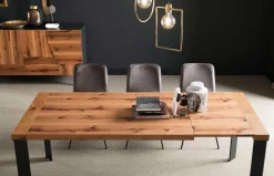 Mesa de comedor extensible Lama de Rivanova