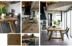 Mesa de comedor fija Castle de Devina Nais