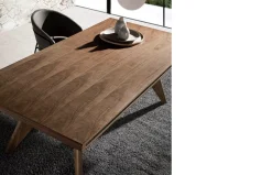 Mesa de comedor fija madera nogal 1080 de Ángel Cerdá