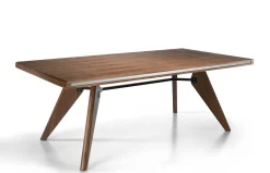 Mesa de comedor fija madera nogal 1080 de Ángel Cerdá