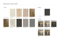 Mesa de comedor fija X de Baixmoduls