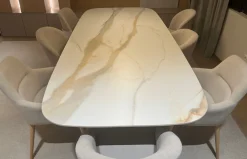 Mesa de comedor Jasper Ceramic de Nacher