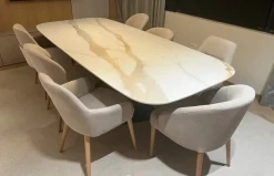 Mesa de comedor Jasper Ceramic de Nacher