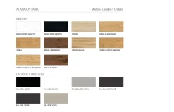 Mesa de comedor July con pie Trap de Tadel