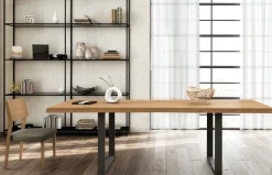 Mesa de comedor July con pie Escuadra de Tadel