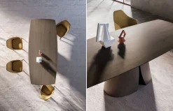 Mesa de comedor Manhattan barrel de Devina Nais