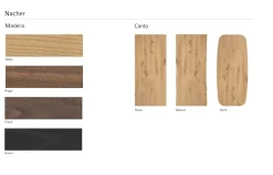 Mesa de comedor Nil Wood de Nacher