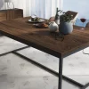 Mesa de comedor Qubic 2.0 modelo patas metálicas de Piñero y Cabrero