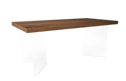 Mesa de comedor Qubic 2.0 modelo patas en L de Piñero y Cabrero