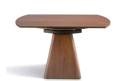 Mesa de comedor redonda extensible 1081 de Ángel Cerdá