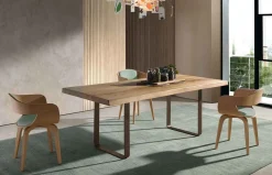 Mesa de madera fija Alquezar de Almosa