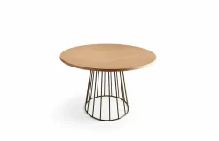 Mesa redonda de madera Tui de Almosa