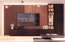 Mueble de salón Qubic 2.0 modelo 801 de Piñero y Cabrero