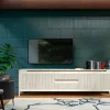 Mueble Tv Tallín White Gold de Grupo Seys