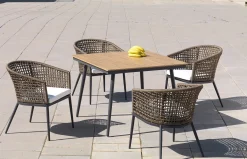 Sillón de comedor de exterior Roma de Arkimueble