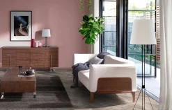 Sofá 3 plazas tapizado en piel 6115 de Ángel Cerdá