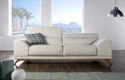 Sofá deslizante con cabezales abatibles Tucson de Temasdos