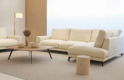 Sofá fijo con rincón terminal Altano de Temasdos