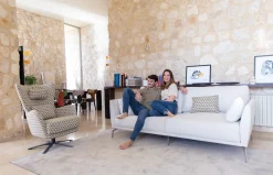 Sofá fijo Korinto de Fama