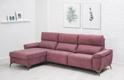 Sofá relax con Chaiselongue Camila