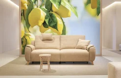 Sofá relax Mistral con reposapiés oculto de Temasdos