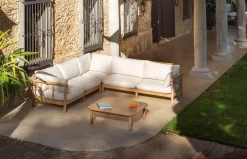 Sofá rinconera de exterior Green de Arkimueble