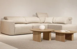 Sofá rinconera Yute con asientos deslizantes de Temasdos