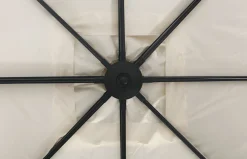 Sombrilla de exterior Anna en lona de Poliéster de Arkimueble