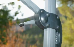 Sombrilla de exterior Anna en lona de Poliéster de Arkimueble